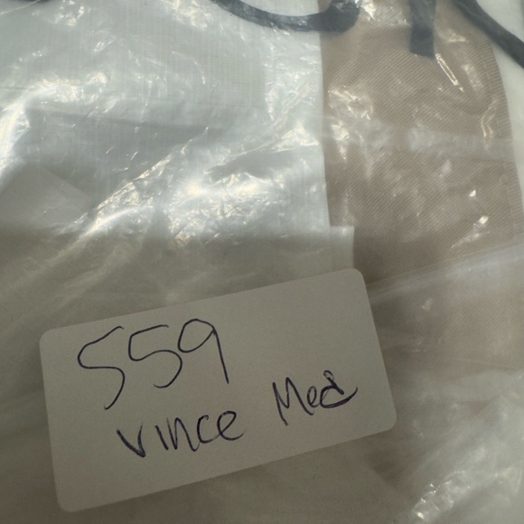 Vince Fitted Band Collar Minidress Size Medium New with tags - Picture 15 of 16